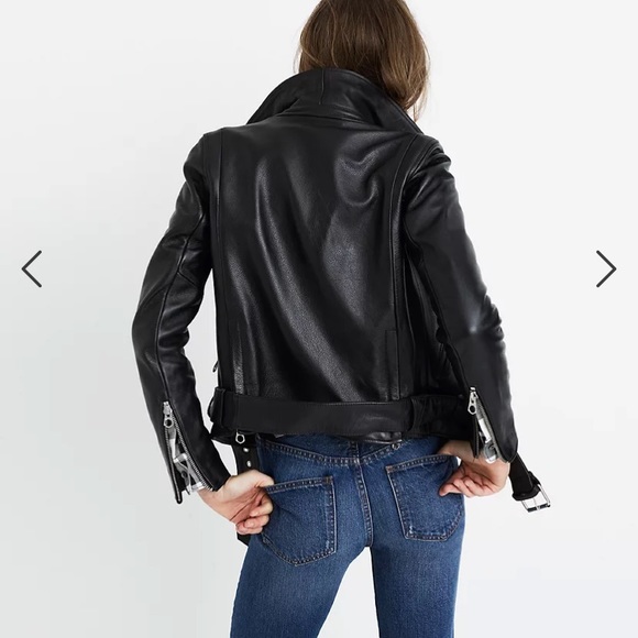 Madewell Ultimate Leather Motorcycle Jacket - Picture 2 of 11